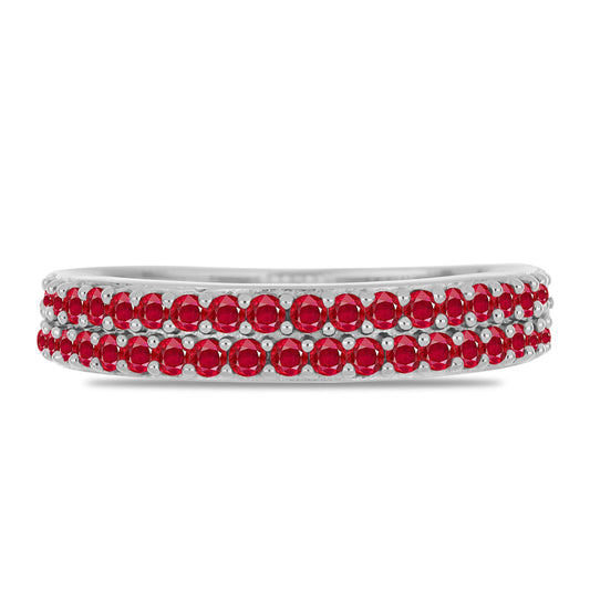 Silberring mit rotem Achat