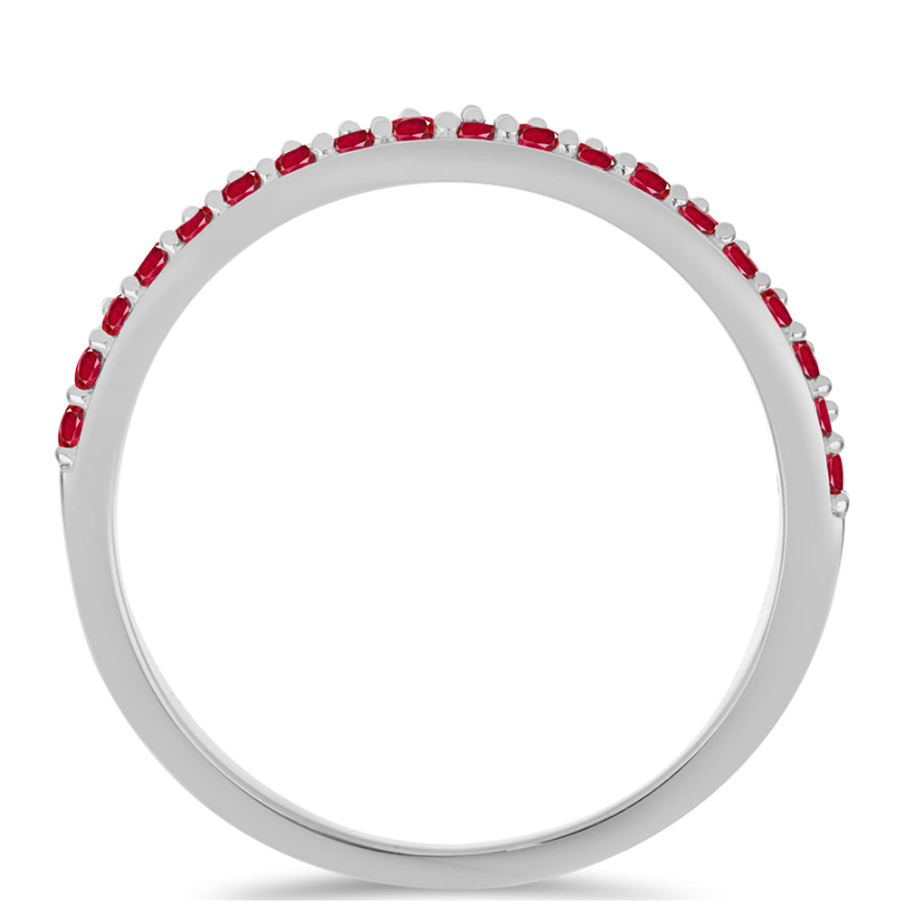 Silberring mit rotem Achat