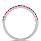 Silberring mit rotem Achat