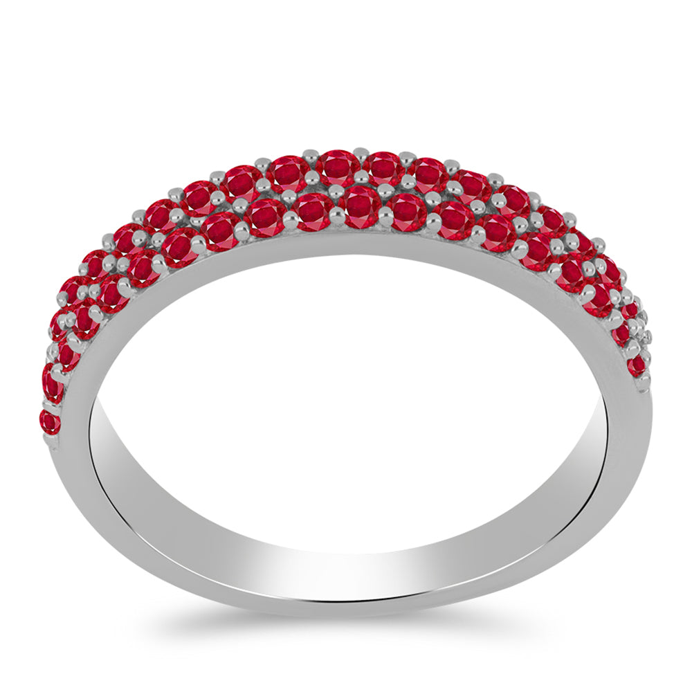 Silberring mit rotem Achat