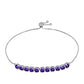 Silberarmband mit marokkanischem Amethyst