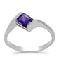 Silberring mit marokkanischem Amethyst