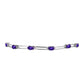 Silberarmband mit marokkanischem Amethyst