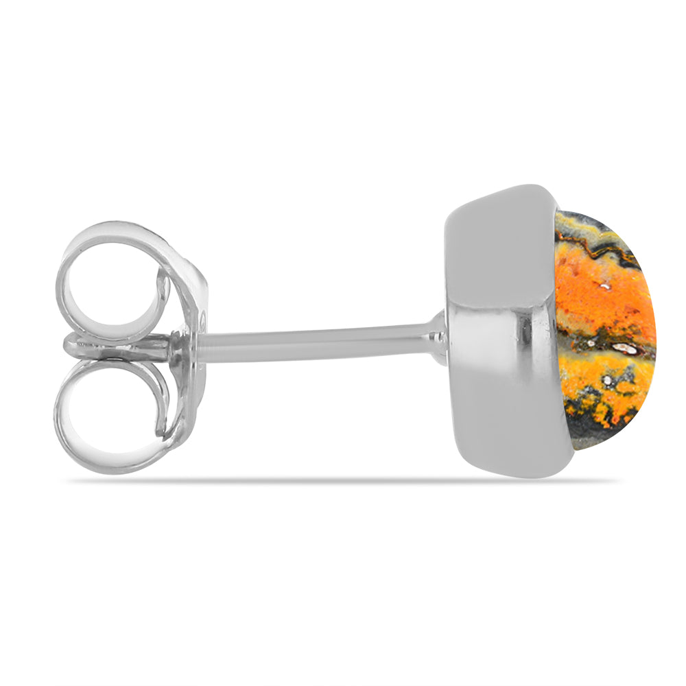 Silberohrringe mit Hummeljaspis 2 