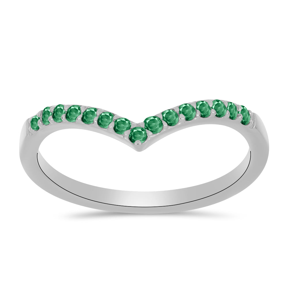 Silberring mit natürlichem Alexandrit 3 