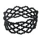 Nugget Armband mit schwarzem Spinell