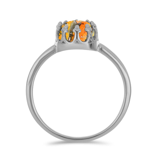 Silberring mit Hummeljaspis