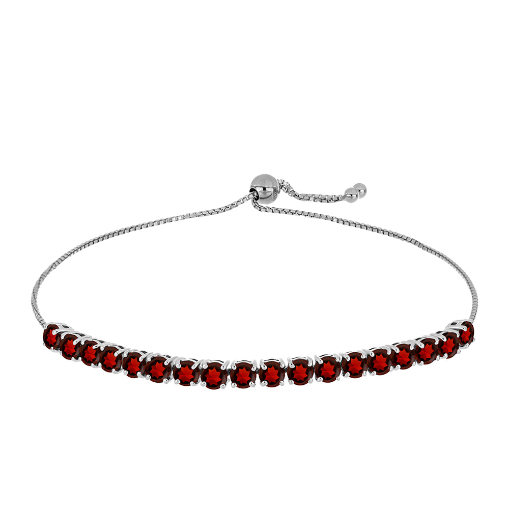 Silberarmband mit Barton Granat