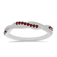 Silberring mit Barton Granat