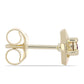 schmuckgarnitur aus Goldplattierte Silber mit lila Diamant