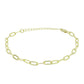 Goldplattiertes Silberarmband