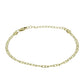 Goldplattiertes Silberarmband
