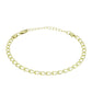 Goldplattiertes Silberarmband