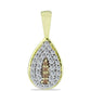 schmuckgarnitur aus Goldplattierte Silber mit Champagner-Diamant und weißem Topas