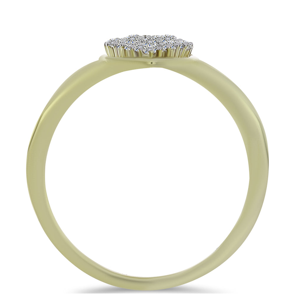 schmuckgarnitur aus Goldplattierte Silber mit Champagner-Diamant und weißem Topas 6 