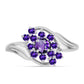 Silberring mit marokkanischem Amethyst