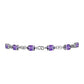 Silberarmband mit marokkanischem Amethyst