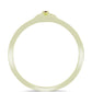 Goldplattierter Silberring mit Champagner-Diamant
