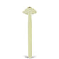 Goldplattierter Silberring mit Champagner-Diamant