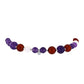 Silberarmband mit marokkanischem Amethyst und weißer Süßwasserperle