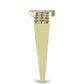 Goldplattierter Silberring mit Champagner-Diamant und weißem Diamant