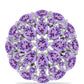 Silberring mit Rose De France Amethyst