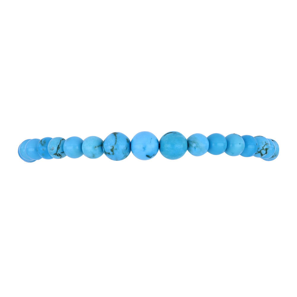Goldplattiertes Silberarmband mit Dornröschen Türkis 2 