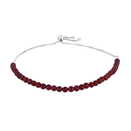 Silberarmband mit Barton Granat