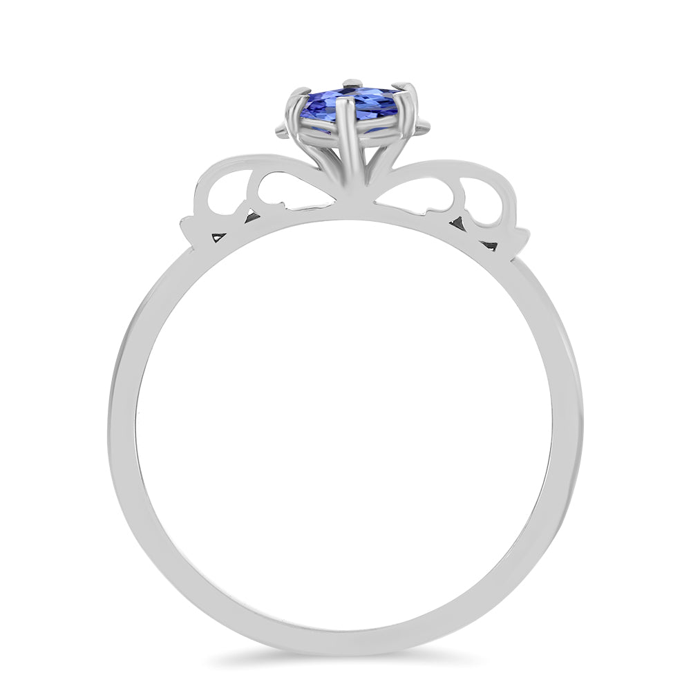 Silberring mit Tansanit