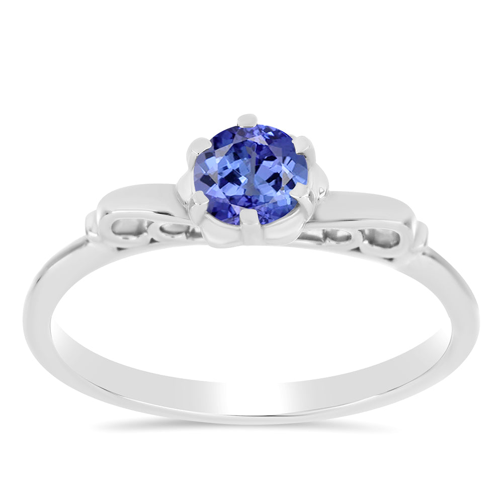 Silberring mit Tansanit