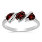Silberring mit Barton Granat