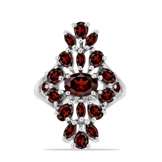 Silberring mit Barton Granat