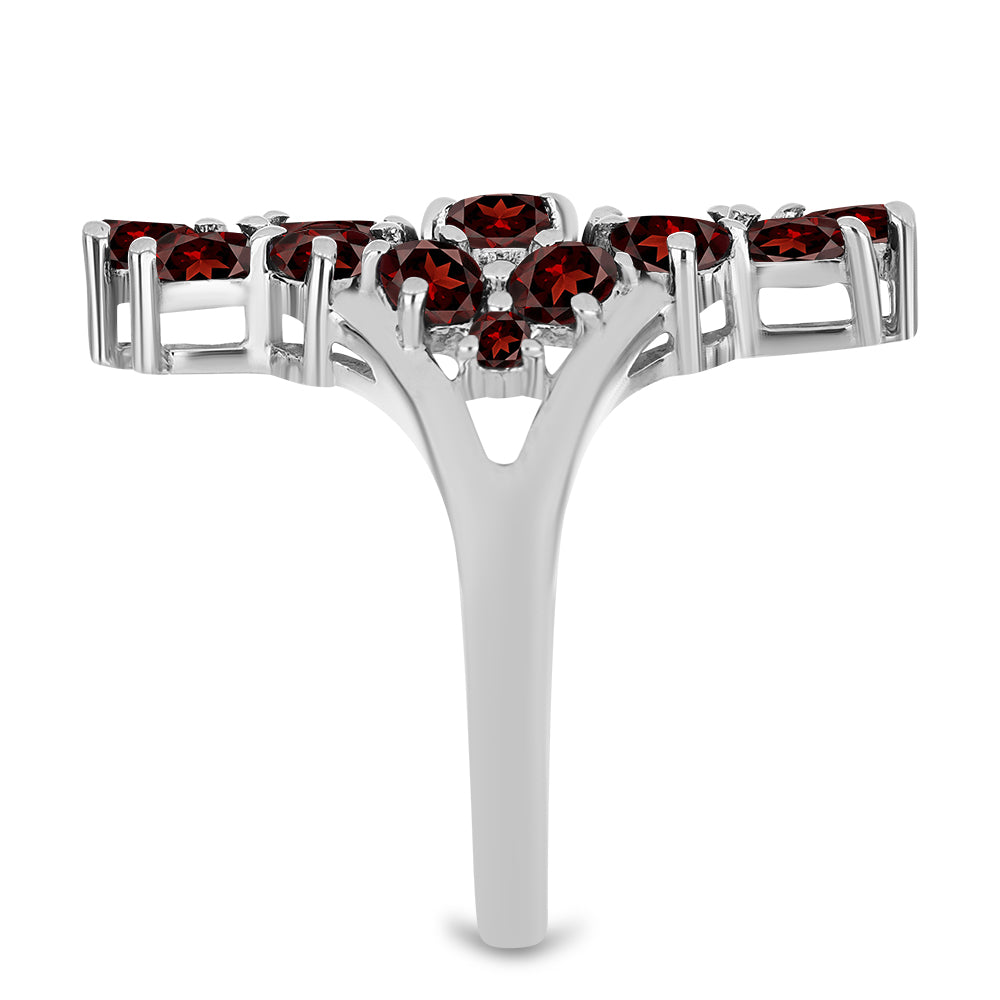 Silberring mit Barton Granat