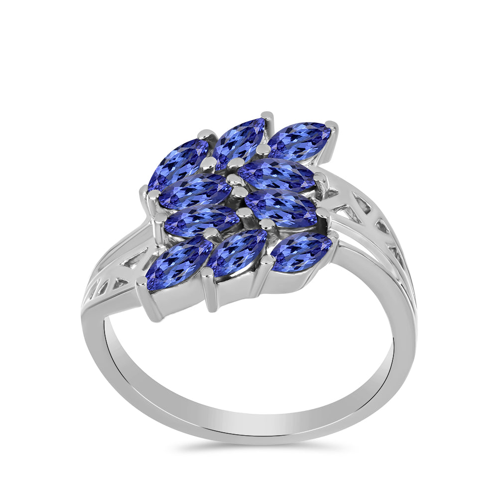 Silberring mit Tansanit