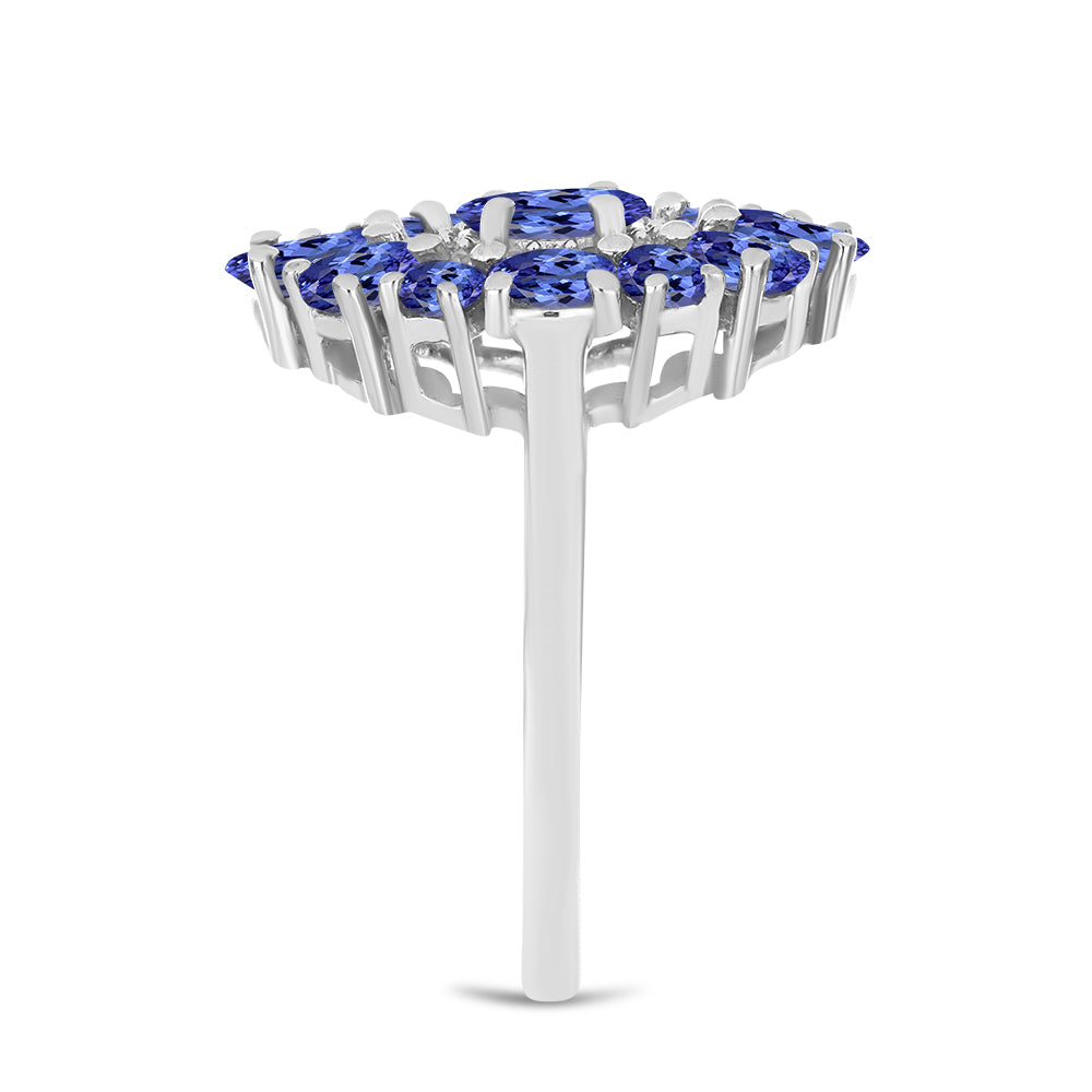 Silberring mit Tansanit