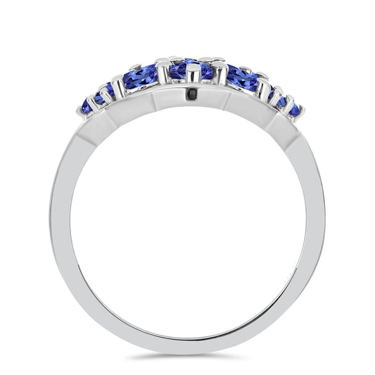 Silberring mit Tansanit