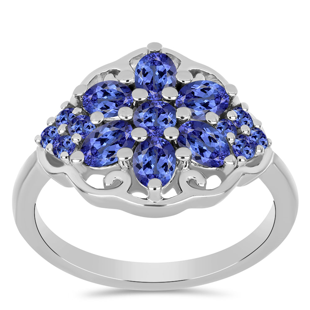 Silberring mit Tansanit