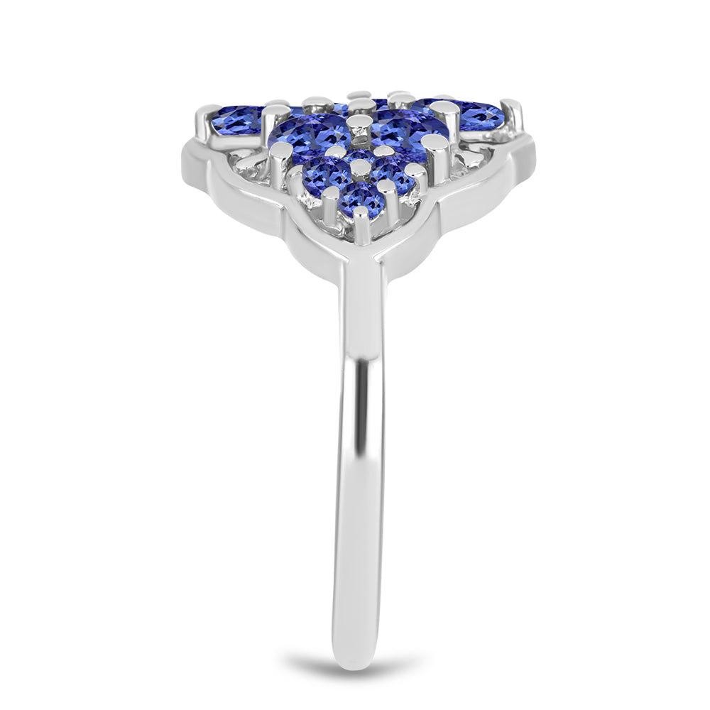 Silberring mit Tansanit