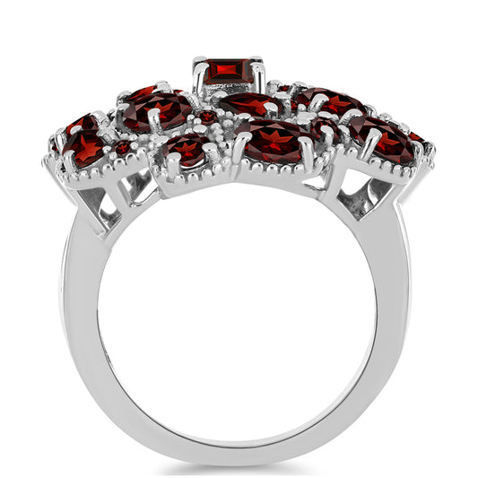 Silberring mit Barton Granat