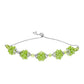 Silberarmband mit Peridot aus Changbai