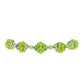 Silberarmband mit Peridot aus Changbai