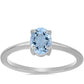 Silberring mit Aquamarin aus Embu County