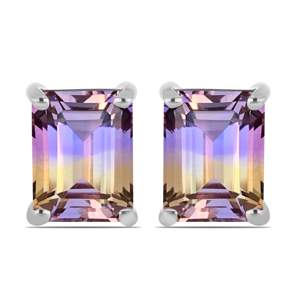 Silberohrringe mit Anahi Ametrin
