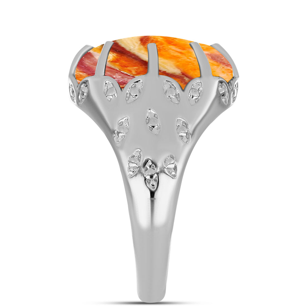 Silberring mit Löwenpfoten-Jaspis 4 