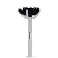 Silberring mit Obsidian