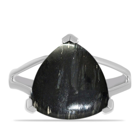 Silberring mit Picasso Jaspis