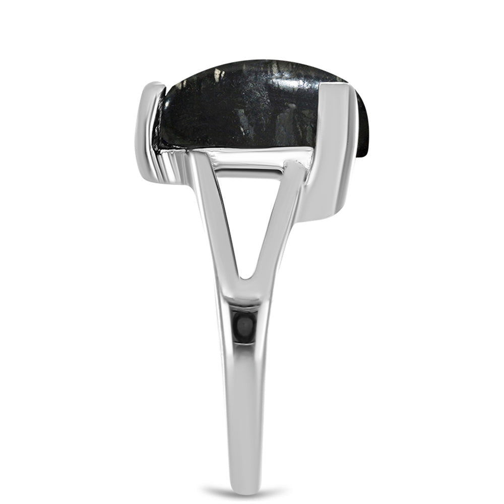 Silberring mit Picasso Jaspis