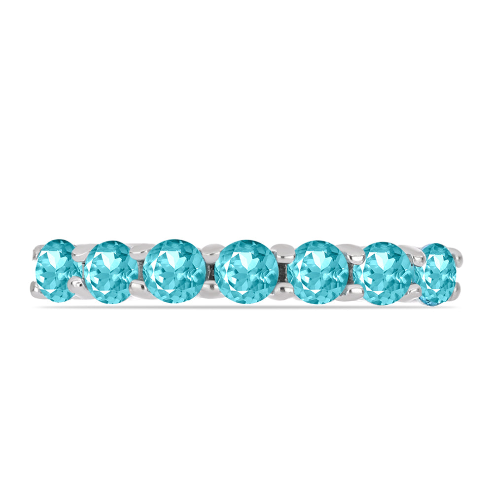 Silberring mit Paraiba Quarz 2 
