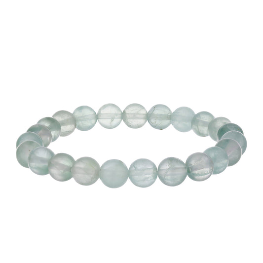 Nugget Armband mit grünem Amethyst