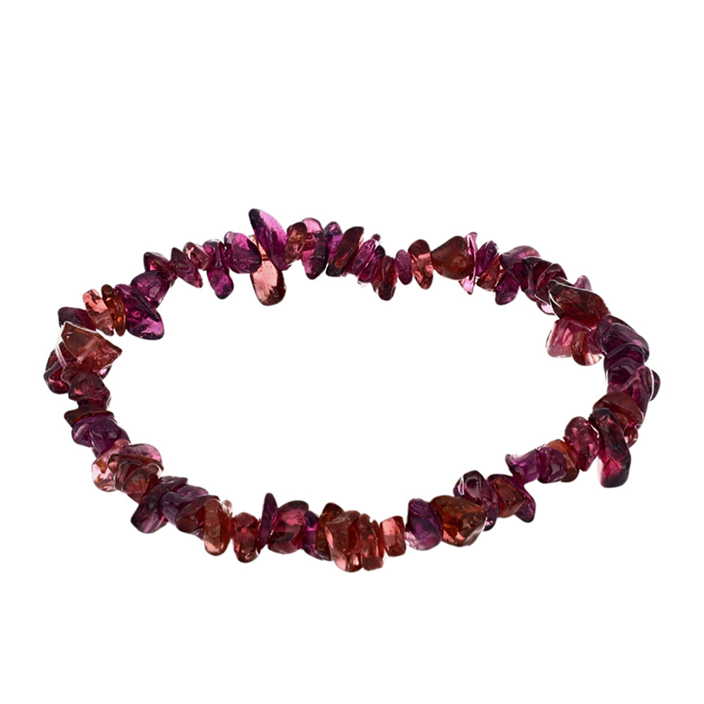 Schmuckgarnitur aus Nugget mit Rhodolith Granat 4 